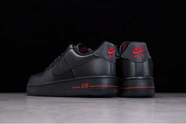 Nike Air Force 1 Black Red —— DO6389-001 Casual Shoes Unisex