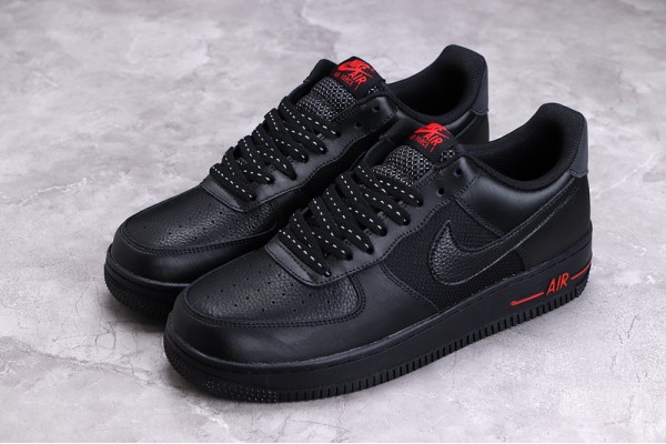 Nike Air Force 1 Black Red —— DO6389-001 Casual Shoes Unisex