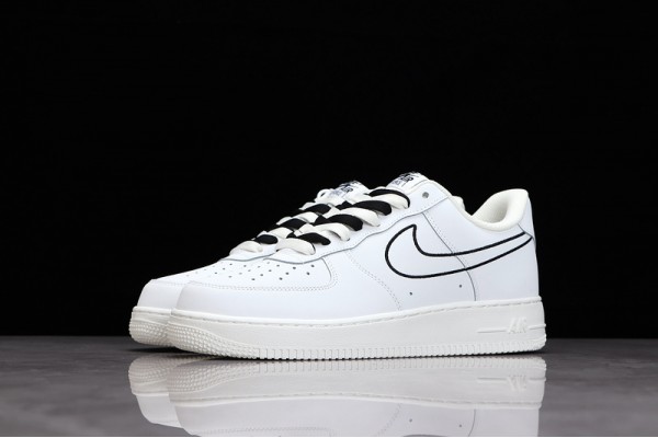 Nike Air Force 1 Black White —— CL6326-158 Casual Shoes Unisex