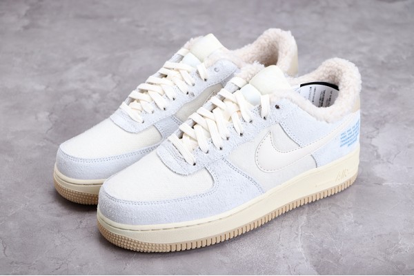 Nike Air Force 1 Blue White——DO7195-025 Casual Shoes Unisex