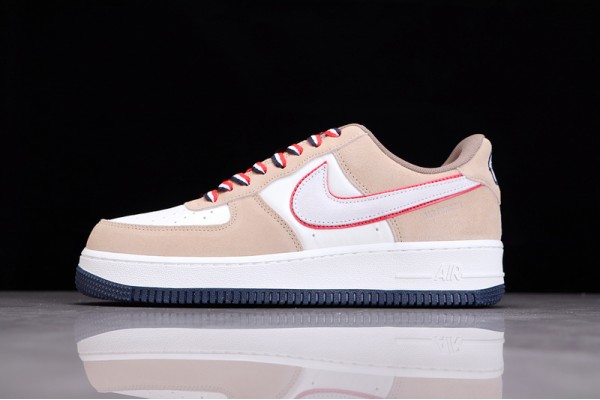 Nike Air Force 1 Brown White ——DQ5079-111 Casual Shoes Men