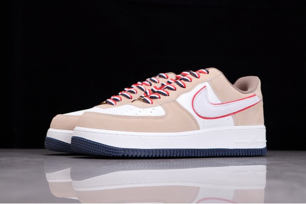 Nike Air Force 1 Brown White ——DQ5079-111 Casual Shoes Men