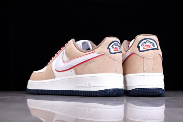 Nike Air Force 1 Brown White ——DQ5079-111 Casual Shoes Men