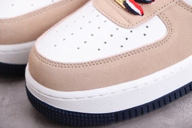 Nike Air Force 1 Brown White ——DQ5079-111 Casual Shoes Men