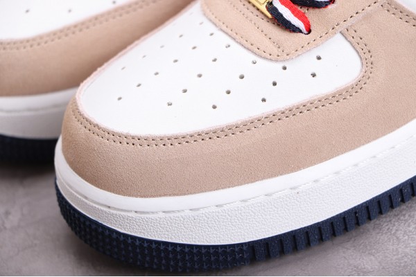 Nike Air Force 1 Brown White ——DQ5079-111 Casual Shoes Men