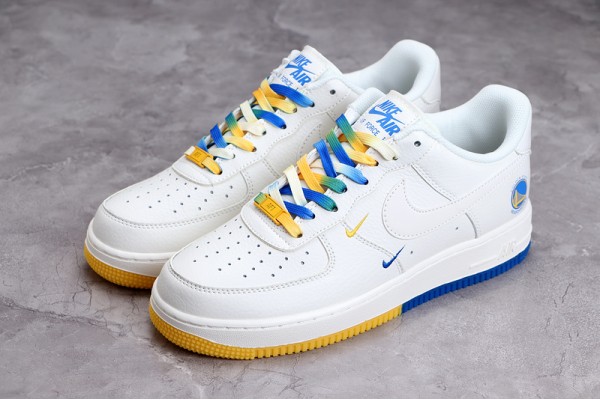 Nike Air Force 1 Gold Blue —— GS6638-150 Casual Shoes Unisex