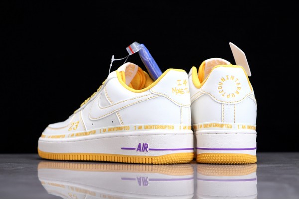 Nike Air Force 1 Gold White——DW8802-605 Casual Shoes Unisex