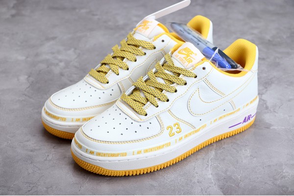 Nike Air Force 1 Gold White——DW8802-605 Casual Shoes Unisex