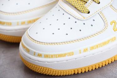 Nike Air Force 1 Gold White——DW8802-605 Casual Shoes Unisex