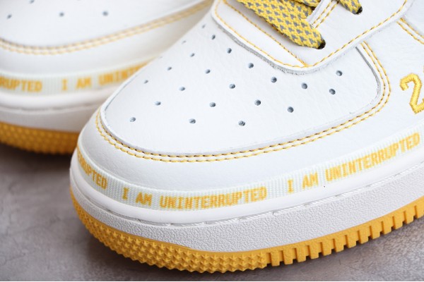 Nike Air Force 1 Gold White——DW8802-605 Casual Shoes Unisex