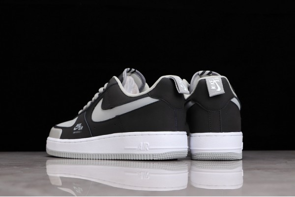 Nike Air Force 1 Gray Black —— BQ6818-009 Casual Shoes Unisex