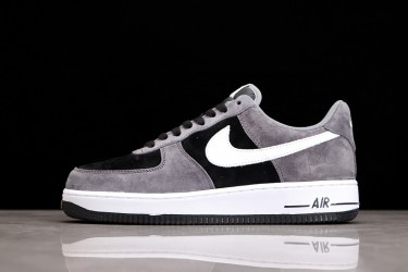 Nike Air Force 1 Gray Black—— NT9966-336 Casual Shoes Unisex