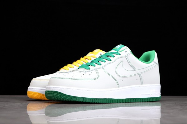 Nike Air Force 1 Green Yellow——BQ8988-101 Casual Shoes Unisex