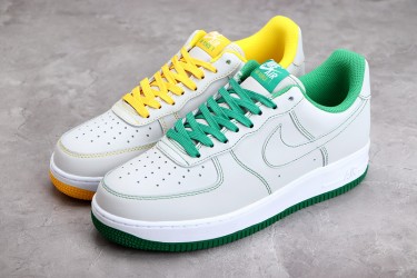 Nike Air Force 1 Green Yellow——BQ8988-101 Casual Shoes Unisex