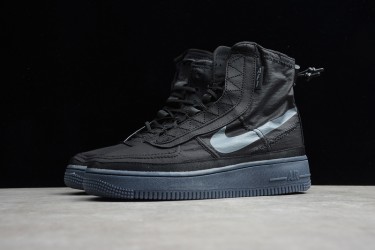 Nike Air Force 1 High Shell Black --BQ6096-001 Casual Shoes Unisex