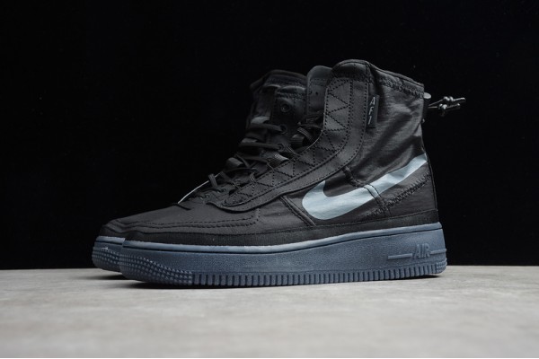 Nike Air Force 1 High Shell Black --BQ6096-001 Casual Shoes Unisex