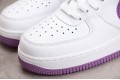 Nike Air Force 1 High White Dark Orchid --334031-112 Casual Shoes Unisex