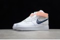 Nike Air Force 1 High White Orange --334031-117 Casual Shoes Women