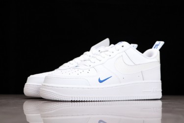 Nike Air Force 1 Low LV8 White Game Royal ——DN4433-100 Casual Shoes Unisex