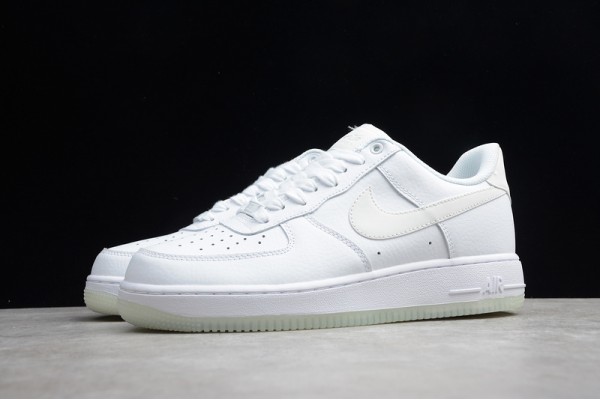 Nike Air Force 1 Low 07 Essential Triple White --AO2132-101 Casual Shoes Unisex