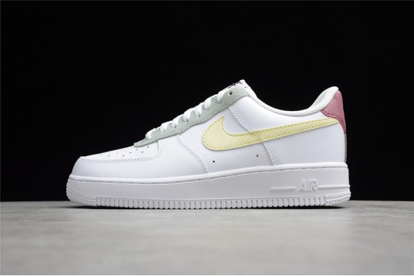 Nike Air Force 1 Low 07 Essential White Lemon Drop --DN4930-100 Casual Shoes Unisex