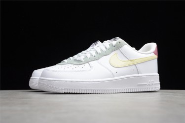 Nike Air Force 1 Low 07 Essential White Lemon Drop --DN4930-100 Casual Shoes Unisex