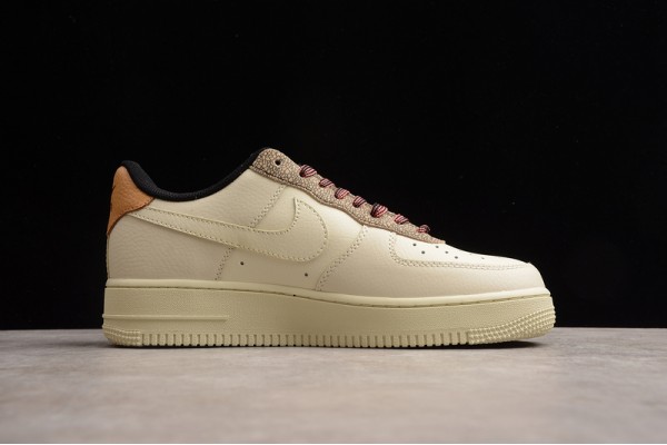 Nike Air Force 1 Low 07 LV8 Fossil --CK4363-200 Casual Shoes Unisex