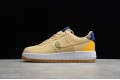 Nike Air Force 1 Low 07 LV8 Sesame University Gold --CT2298-200 Casual Shoes Unisex