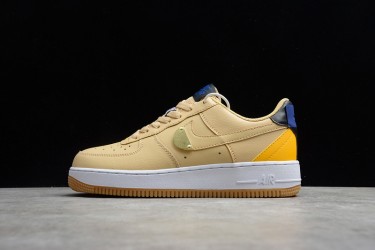 Nike Air Force 1 Low 07 LV8 Sesame University Gold --CT2298-200 Casual Shoes Unisex