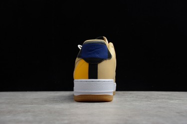 Nike Air Force 1 Low 07 LV8 Sesame University Gold --CT2298-200 Casual Shoes Unisex