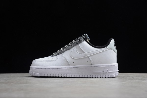 Nike Air Force 1 Low 07 LV8 White Grey --CK4363-100 Casual Shoes Unisex