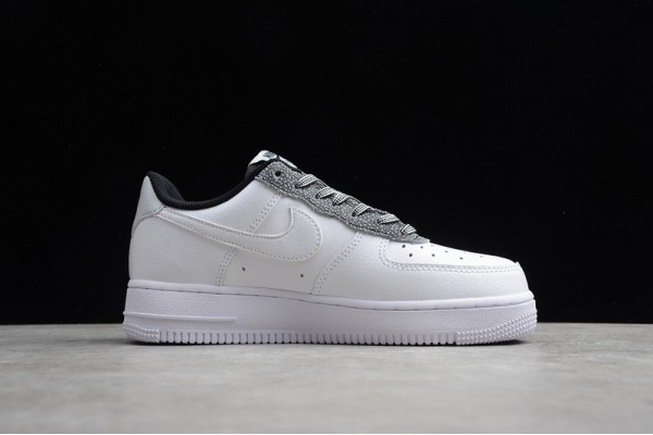 Nike Air Force 1 Low 07 LV8 White Grey --CK4363-100 Casual Shoes Unisex