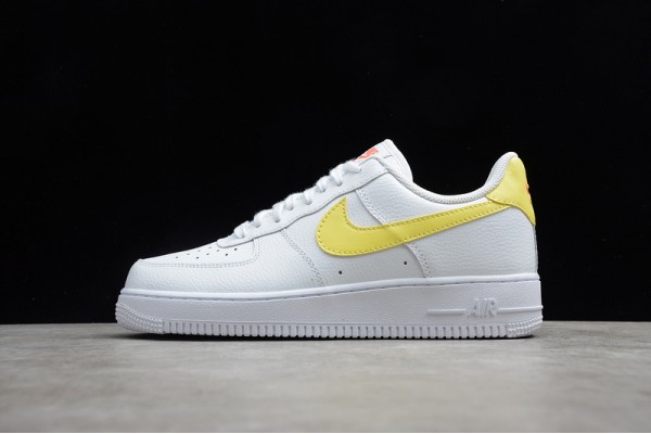 Nike Air Force 1 Low 07 White Light Citron --315115-160 Casual Shoes Unisex