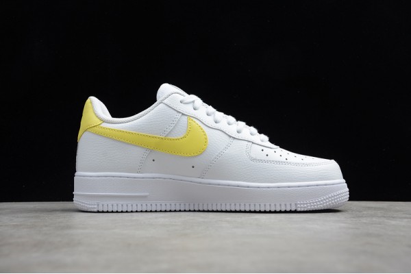 Nike Air Force 1 Low 07 White Light Citron --315115-160 Casual Shoes Unisex