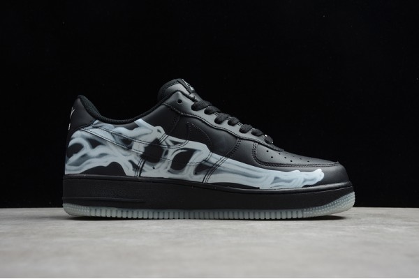 Nike Air Force 1 Low Black Skeleton --BQ7541-001 Casual Shoes Men