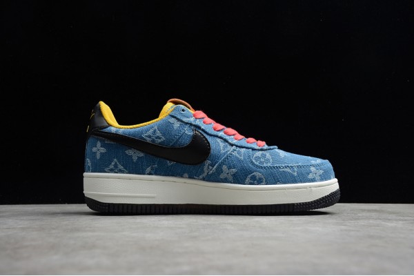 Nike Air Force 1 Low Blue --315111-222 Casual Shoes Unisex