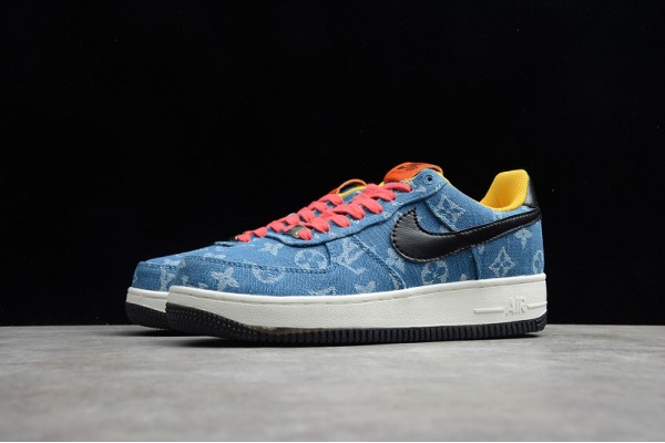 Nike Air Force 1 Low Blue --315111-222 Casual Shoes Unisex