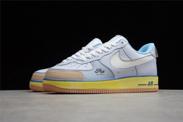 Nike Air Force 1 Low Blue Pot Cookies --CV3039-102 Casual Shoes Unisex