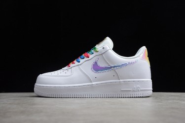 Nike Air Force 1 Low Iridescent Pixel - White --CV1699-100 Casual Shoes Unisex