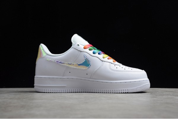 Nike Air Force 1 Low Iridescent Pixel - White --CV1699-100 Casual Shoes Unisex