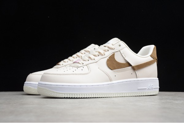 Nike Air Force 1 Low Light Orewood Brown --DC1425-100 Casual Shoes Unisex