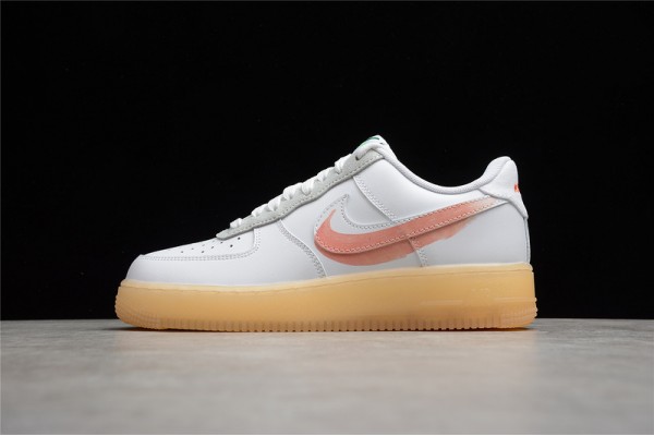 Nike Air Force 1 Low Orange --DB3598-100 Casual Shoes Unisex