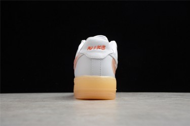 Nike Air Force 1 Low Orange --DB3598-100 Casual Shoes Unisex