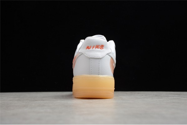 Nike Air Force 1 Low Orange --DB3598-100 Casual Shoes Unisex