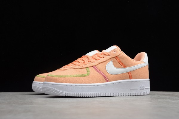 Nike Air Force 1 Low Orange --DD0226-800 Casual Shoes Women