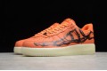 Nike Air Force 1 Low Orange Skeleton --CU8067-800 Casual Shoes Unisex