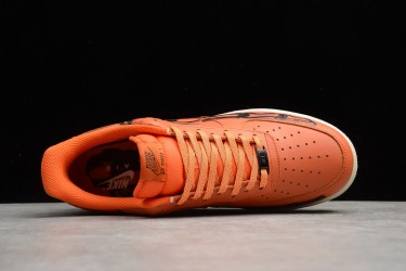 Nike Air Force 1 Low Orange Skeleton --CU8067-800 Casual Shoes Unisex