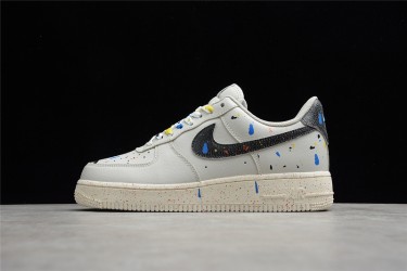 Nike Air Force 1 Low Paint Splatter --CZ0339-001 Casual Shoes Unisex