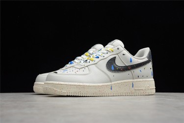 Nike Air Force 1 Low Paint Splatter --CZ0339-001 Casual Shoes Unisex