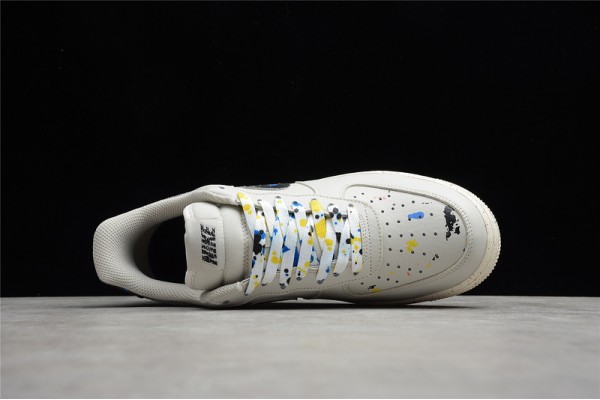 Nike Air Force 1 Low Paint Splatter --CZ0339-001 Casual Shoes Unisex